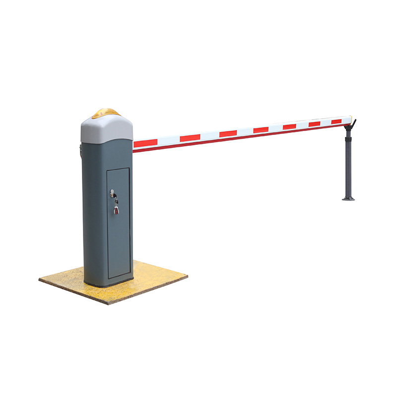 Parking lot barrier gates adjustable crowd control barriers